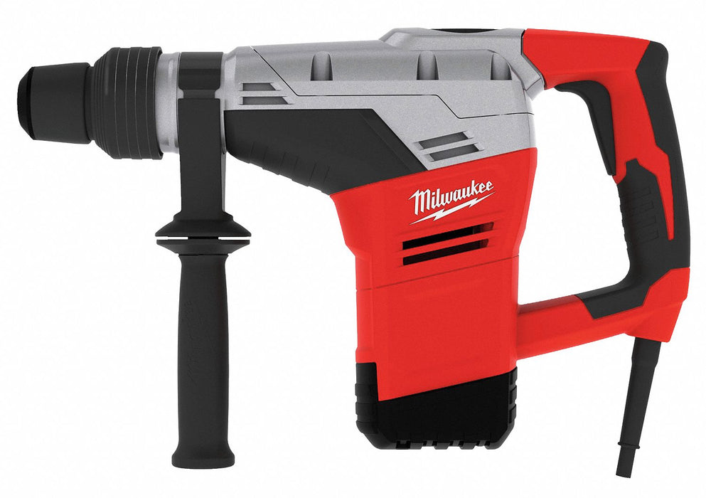 Rotary Hammer Kit: SDS-Max, D-Handle, 1 9/16 in Capacity, 5.5 ft-lb, 10.5 A, 3,000 bpm
