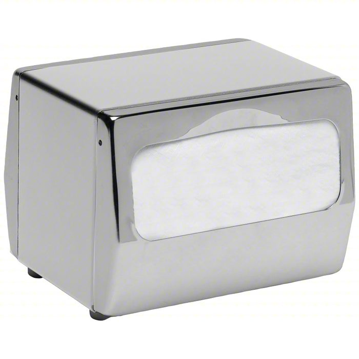 Napkin Dispenser: Full Fold, 4 1/2 in x 7 3/4 in x 6 in, Countertop