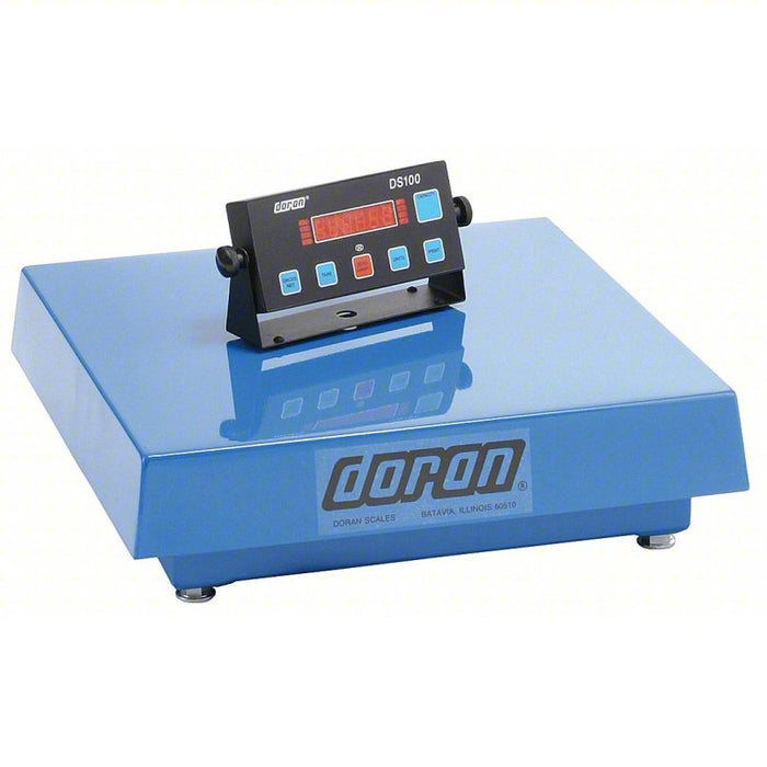 Bench Scale: 500 lb Wt Capacity, 24 in Weighing Surface Dp, 24 in Weighing Surface Wd, LED