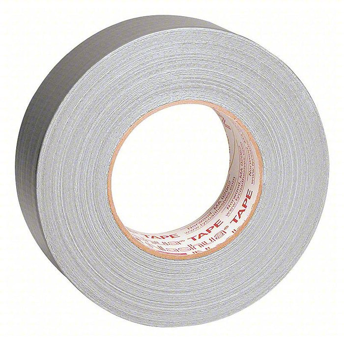 Duct Tape: Nashua, 394, Std Duty, 1 7/8 in x 60 yd, Silver, Pack Qty: 1