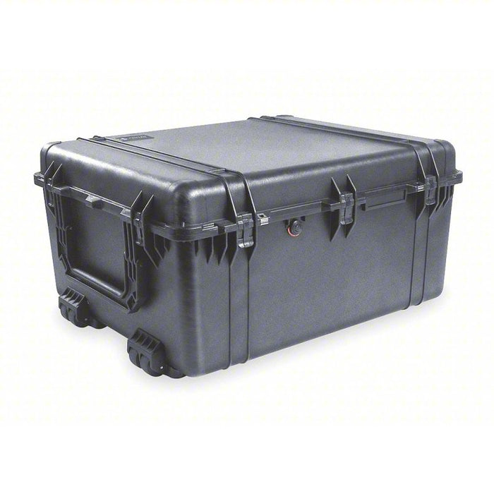 Protective Case: 25 1/8 in x 30 1/8 in x 15 3/8 in Inside, Flat/Pick and Pluck, Black, IP67