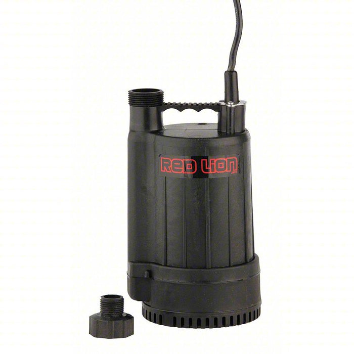 Plug-In Utility Pump: 1/6 Horsepower, 20 gpm Flow Rate @ 5 Ft. of Head, No Switch Included