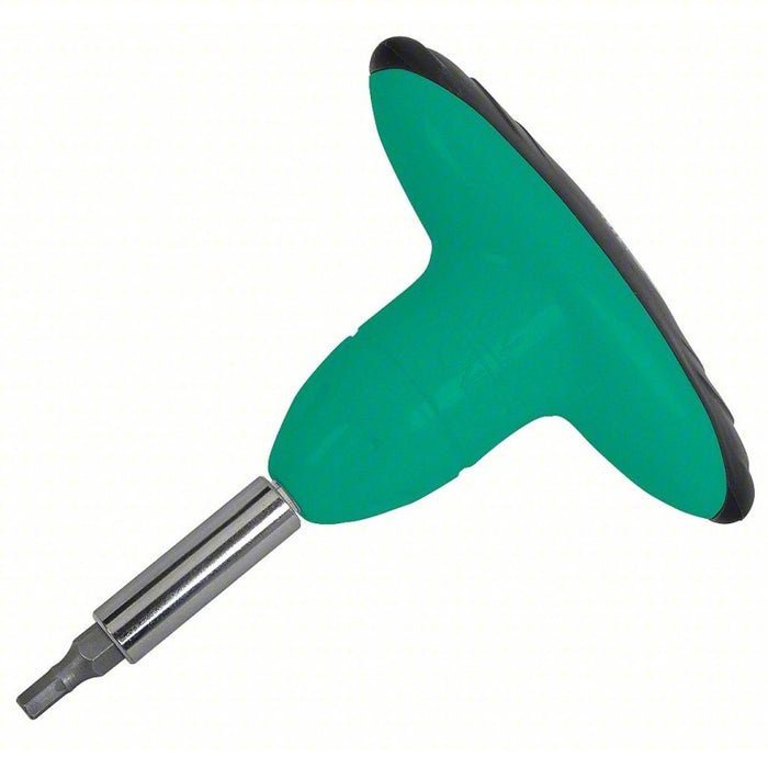 Pre-Set Torque Screwdriver: 1/4 in Tip Size, Preset Primary Scale Increments, 6 N-m, Click-Type