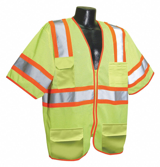 J6041 High Visibility Vest Yellow/Green S