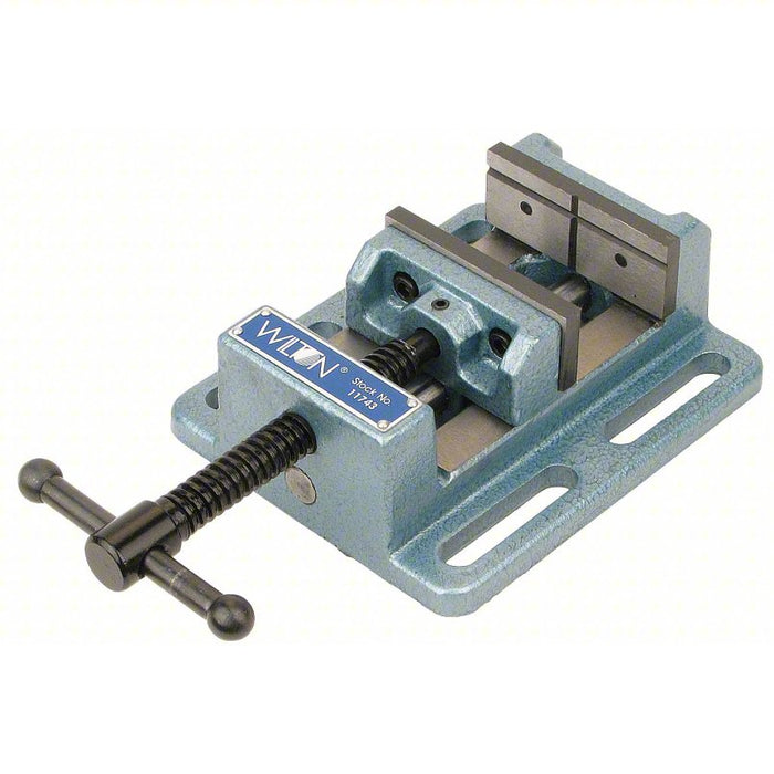 Machine Vise: Low Profile, 6 in Jaw Wd, 6 in Jaw Opening
