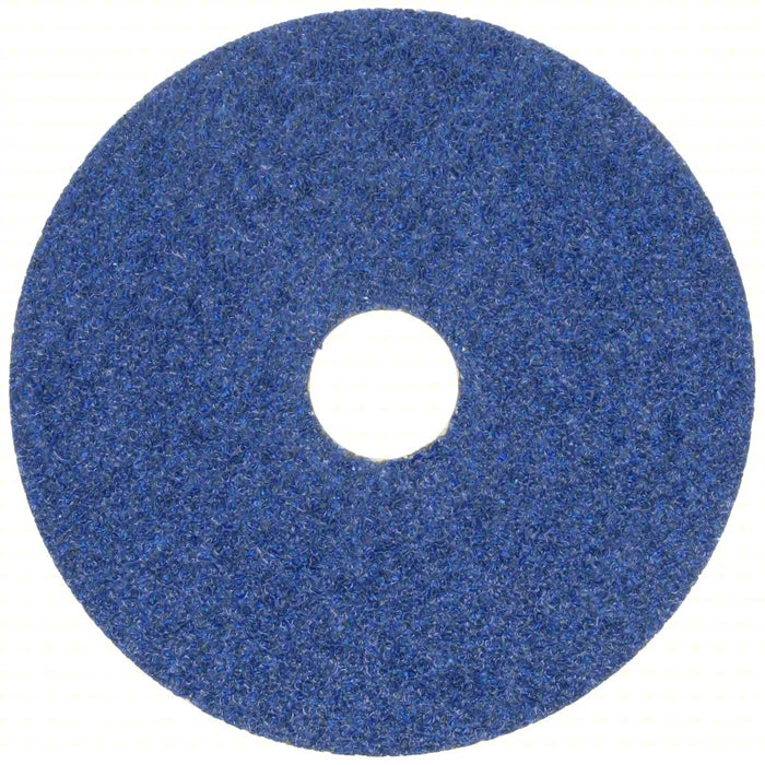 Fiber Disc: 4-1/2 in x 7/8 in, Zirconia Alumina, 36 Grit, BlueFire F826, 25 PK