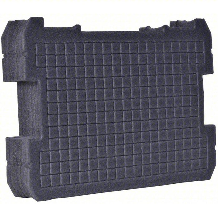 Tool Storage Foam Inserts: 13 in Overall Wd, Customizable, 20 in Overall Lg, 4 in Overall Ht