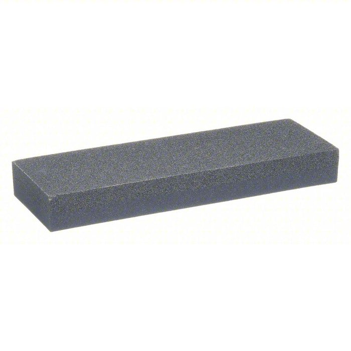 Combination Grit Sharpening Stone: Aluminum Oxide, Coarse/Fine, 6 in Lg