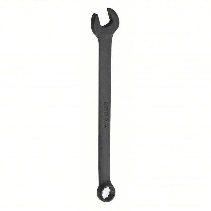 Combination Wrench: Alloy Steel, Black Oxide, 5/8 in Head Size, 8 1/2 in Overall Lg, Offset