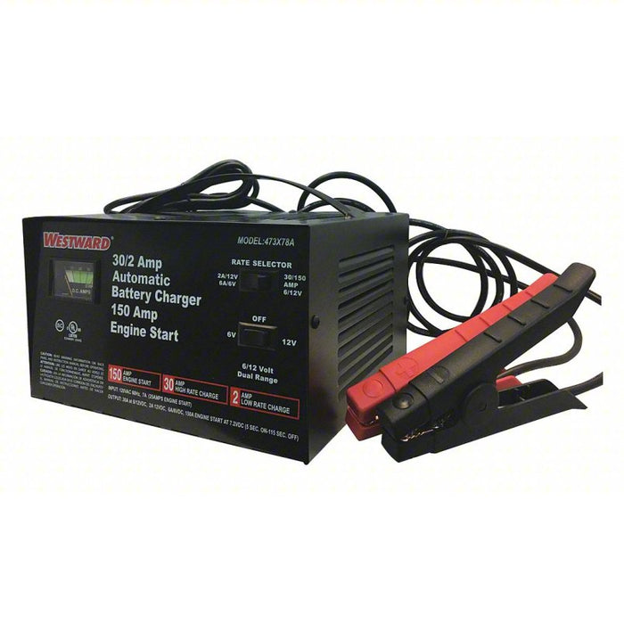 Battery Charger: Boosting/Charging/Maintaining, Auto, For AGM/Lead Acid, Auto On/Off