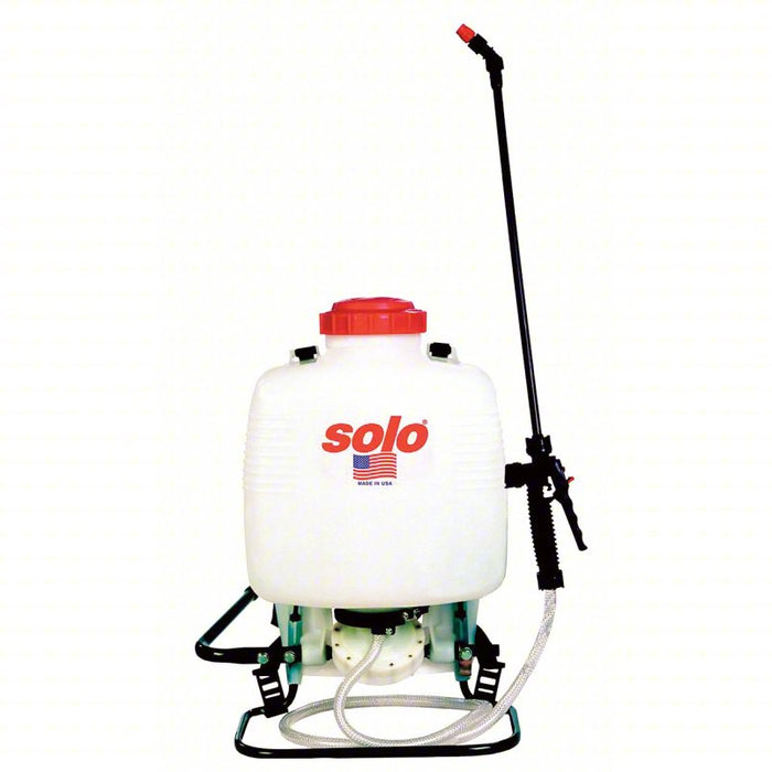 Backpack Sprayer: 3 gal Sprayer Tank Capacity, Sprayer Pressure Release, Polyethylene, 48 in