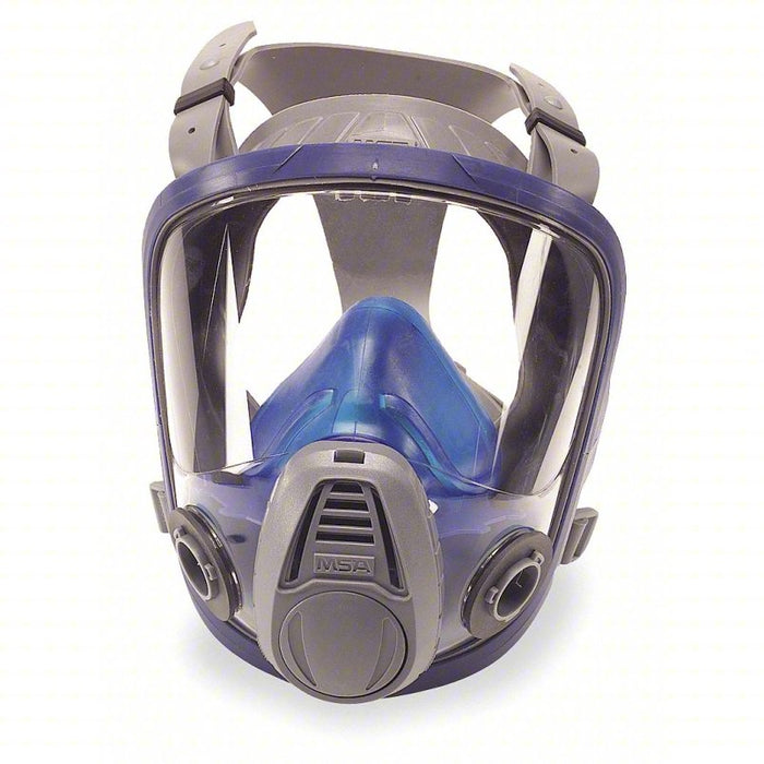 Full Face Respirator: Silicone, Bayonet, M Mask Size, Silicone, Advantage 3200