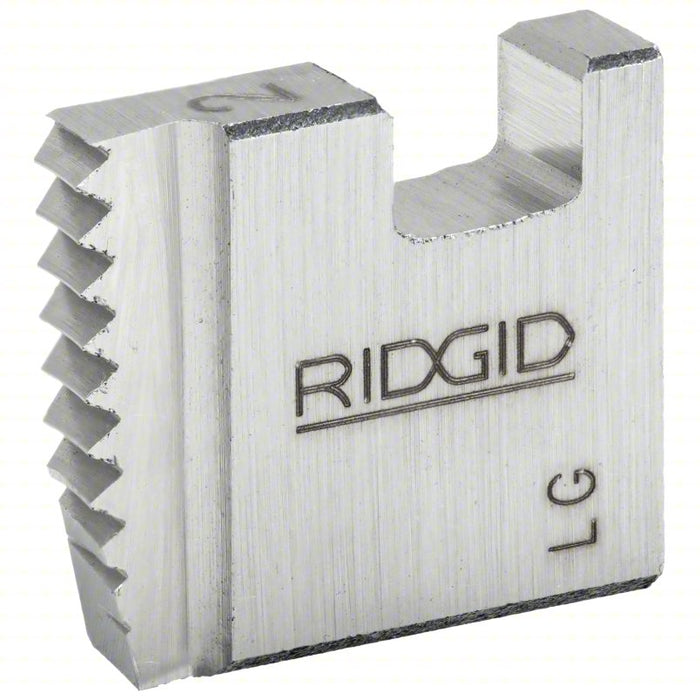 Replacement Pipe Die: For Ridgid Handheld Heads, 1/2 in Pipe, Aluminum/Steel, NPT, Right Hand