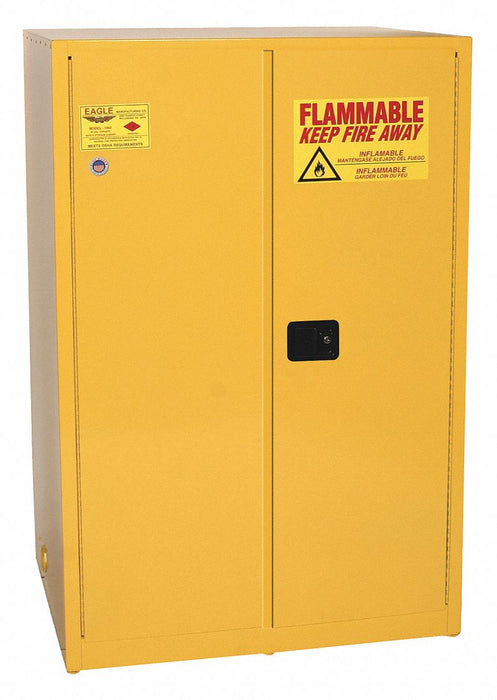 Flammable Liquid Safety Cabinet Yellow