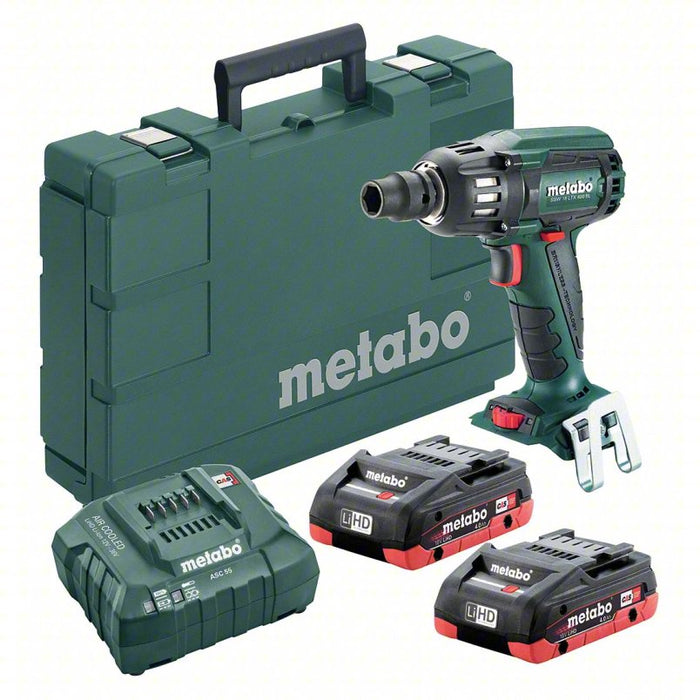 Impact Wrench: 1/2 in Square Drive Size, 295 ft-lb Fastening Torque, 420 ft-lb Breakaway Torque