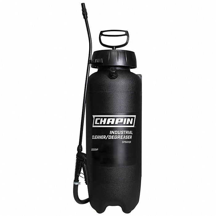 Handheld Sprayer: 3 gal Sprayer Tank Capacity, Sprayer Pressure Release, Polyethylene, 42 in, Cone