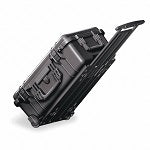 Protective Case: 11 in x 19 3/4 in x 7 5/8 in Inside, Flat/Pick and Pack, Black, Mobile