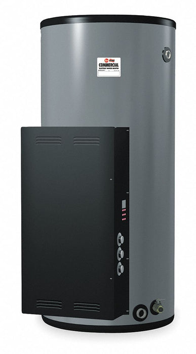 Electric Water Heater: 480V AC, 85 gal, 18,000 W, Single/Three Phase, 57.7 in Ht