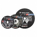 WALTER SURFACE TECHNOLOGIES Zip Wheel, 4.5 in  dia., 0.045 i