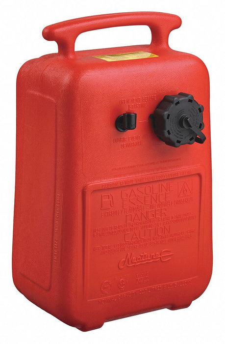 Portable Fuel Tank Red 6 gal Plastic