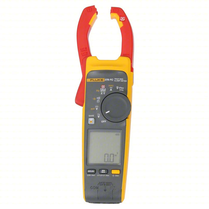 Digital Clamp Meter: Clamp-Jaw Jaw, CAT III 1000V/CAT IV 600V, TRMS, 1,000 A Max. AC Current
