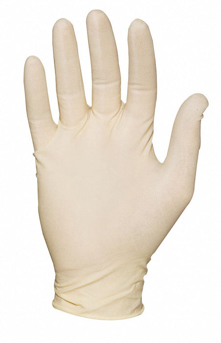 D1831 Disposable Gloves Rubber Latex L PK100