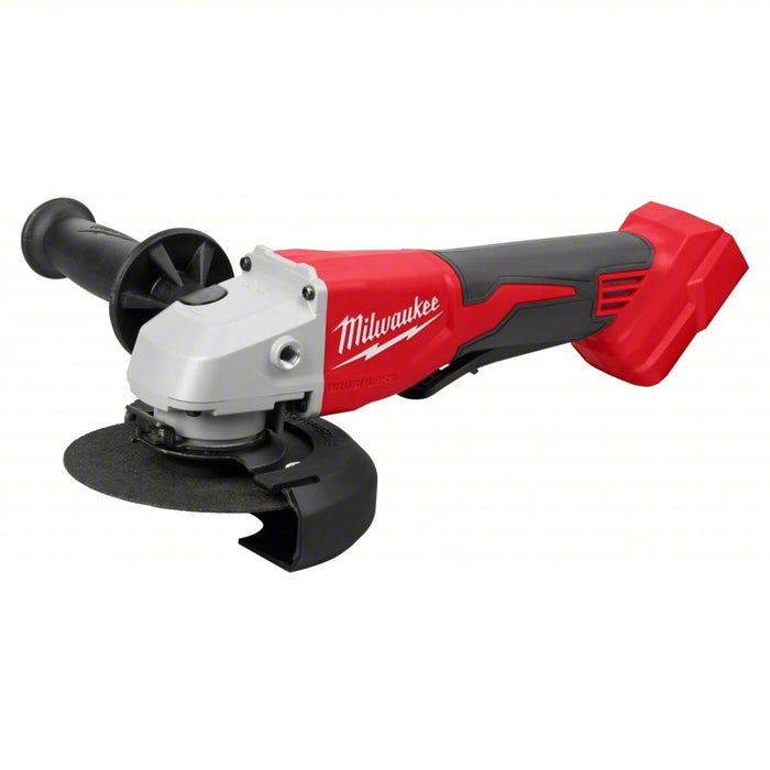 Angle Grinder: 4 1/2 in_5 in Wheel Dia, Paddle, without Lock-On, Brushless Motor, (1) Bare Tool