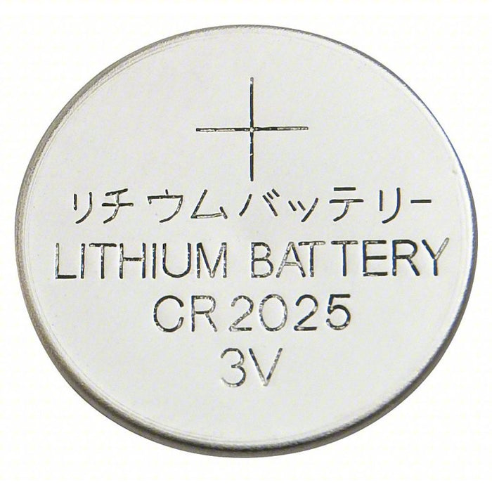 Coin Cell Battery: 2025 Battery Size, Lithium, 163 mAh Capacity, 3V DC, 3V DC