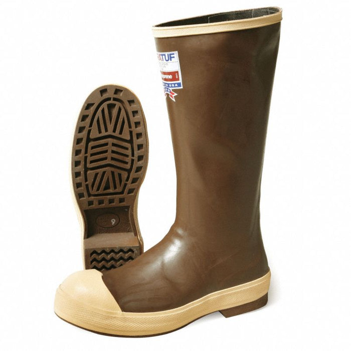 Rubber Boot: Cold-Insulated/Electrical Hazard (EH)/Steel Toe/Waterproof, Flex, Neoprene, 12, 1 PR