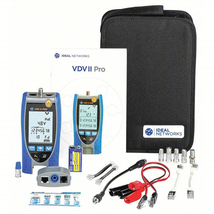 Cable Tester Kit: R158003, Verification, Opens/Reversed Pairs/Shorts/Split Pairs