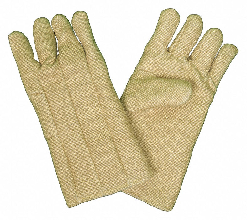 H0758 Heat-Resistant Gloves Universal Tan PR