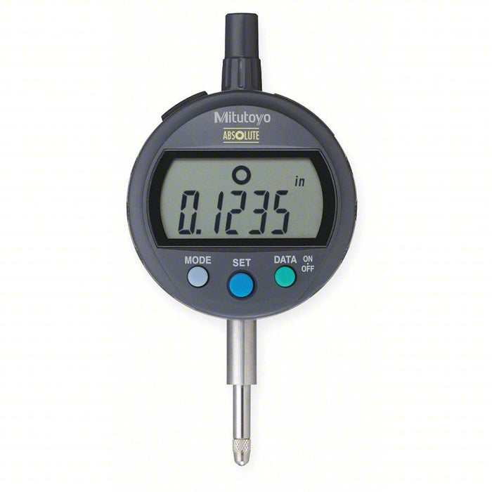 Digital Indicator: 0 in to 0.5 in Range, IP42, ±0.001 in Accuracy, Cable Data Output