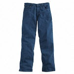 J2724 Pants Blue Cotton 36 x 32 In.