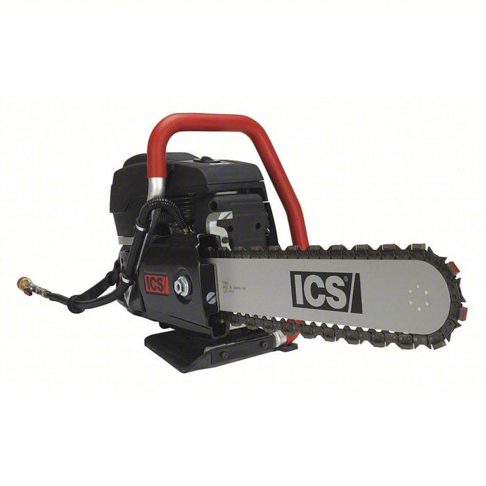 Concrete Chain Saw: 16 in Bar Lg, 6.4 Horsepower, 9300 +/- 150 RPM, Two Stroke, Air Cooled