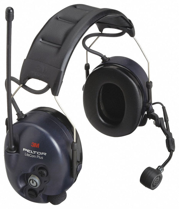 3M Two Ear Over the Head Headset,  25 dB Noise Reduction Rat