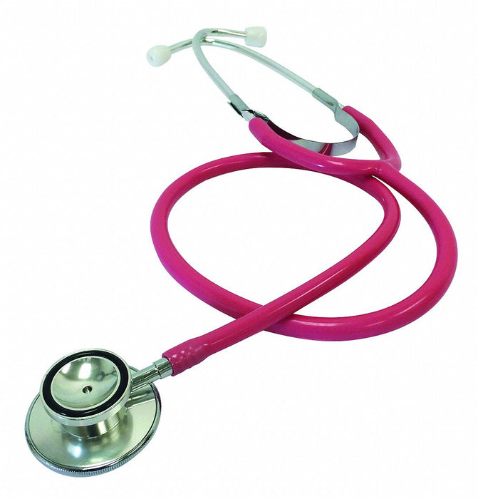 Stethoscope Dual 22 in L Pink Polybag
