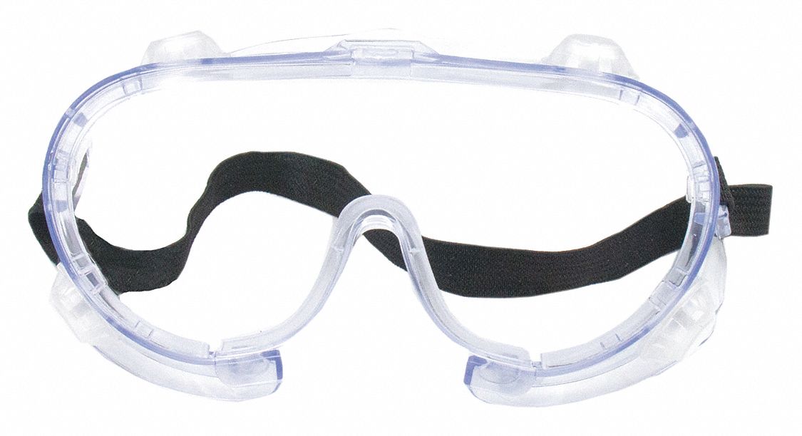 BOLLE SAFETY Safety Goggles: Anti-Fog /Anti-Scratch, ANSI Du