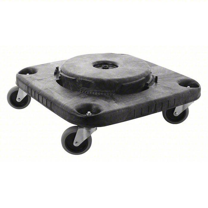 Container Dolly: BRUTE(R) Series, For 28 gal Container Capacity, HDPE