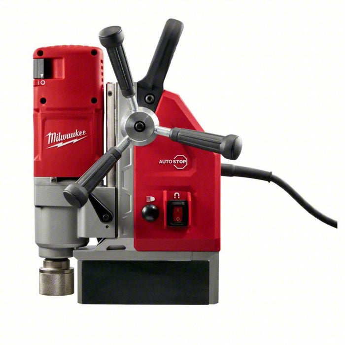 Magnetic Drill Press: Variable Speed, 475 RPM – 730 RPM, Electro, 5 3/4 in Drill Travel