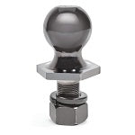 REESE 2in Black Nickel Carbon Forged Interlock Hitch Ball, I