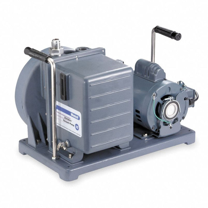 Vacuum Pump: 0.5 hp, 1 Phase, 115/230V AC, 5.6 cfm Free Air Displacement