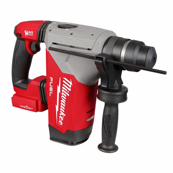 Cordless Rotary Hammer: Pistol-Grip, 18V DC, SDS-Plus, 1 1/8 in max, (1) Bare Tool, M18