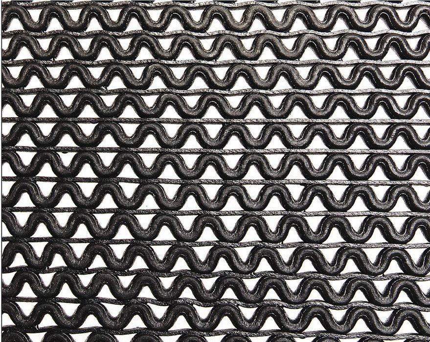 Antifatigue Mat Rectangle Shape Black