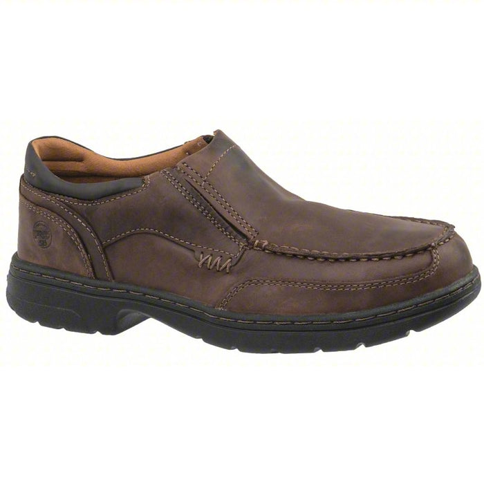 Work Shoe: W, 8 1/2, Loafer Shoe Footwear, Men's, Brown, Best, 1 PR