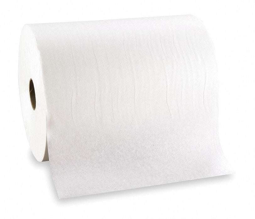 H0889 Paper Towel Roll Continuous White PK6