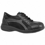 H9113 Oxford Shoe 7-1/2 E Black Steel PR