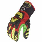 Mechanics Gloves: XL ( 10 ), Riggers Glove, Full Finger, Cotton Corded, Gauntlet Cuff, 1 PR
