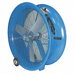 High-Velocity Industrial Fan: High-Velocity Industrial Fan, 34 in Blade Dia, 3 Speeds