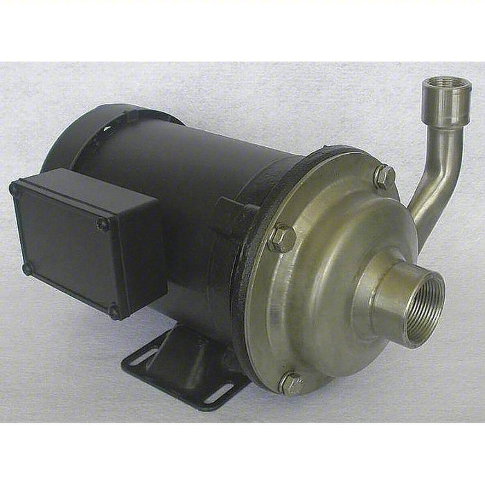 Centrifugal Pump: 1/2 hp HP, 208-230/460, 38 gpm @ 5 ft, 50 ft Max. Head, 3/4 in NPT, 3 Phase