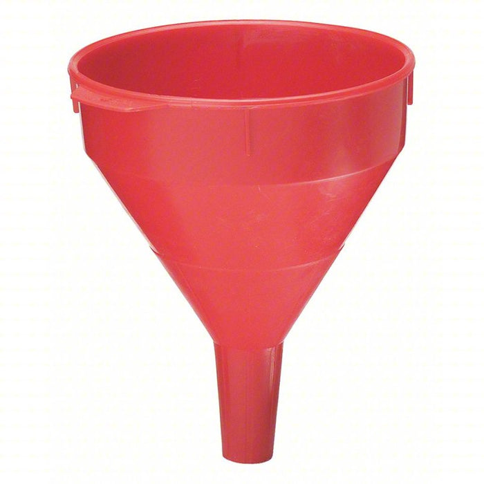 Funnel with Screen, Material Plastic, Color Red